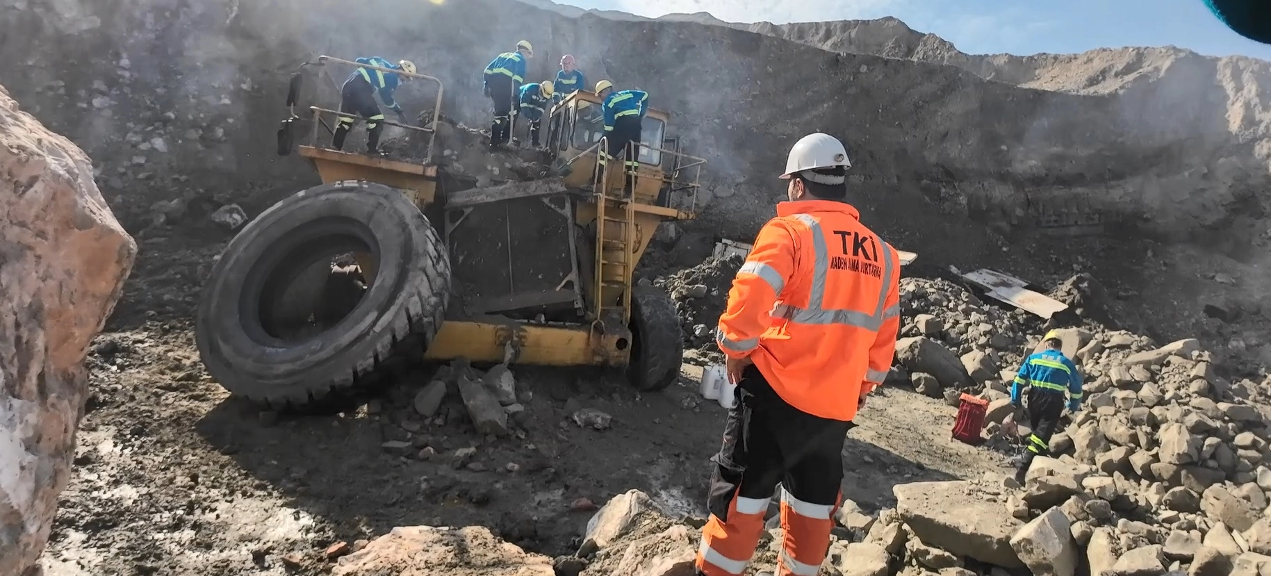 Garp Linyitleri İşletme Müdürlüğümüzde Yerüstü Seviye 2 Tatbikatı Gerçekleştirildi